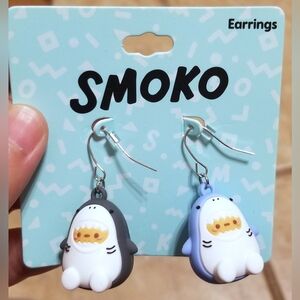 Neon Tuesday x Smoko Shark Tayto Earrings